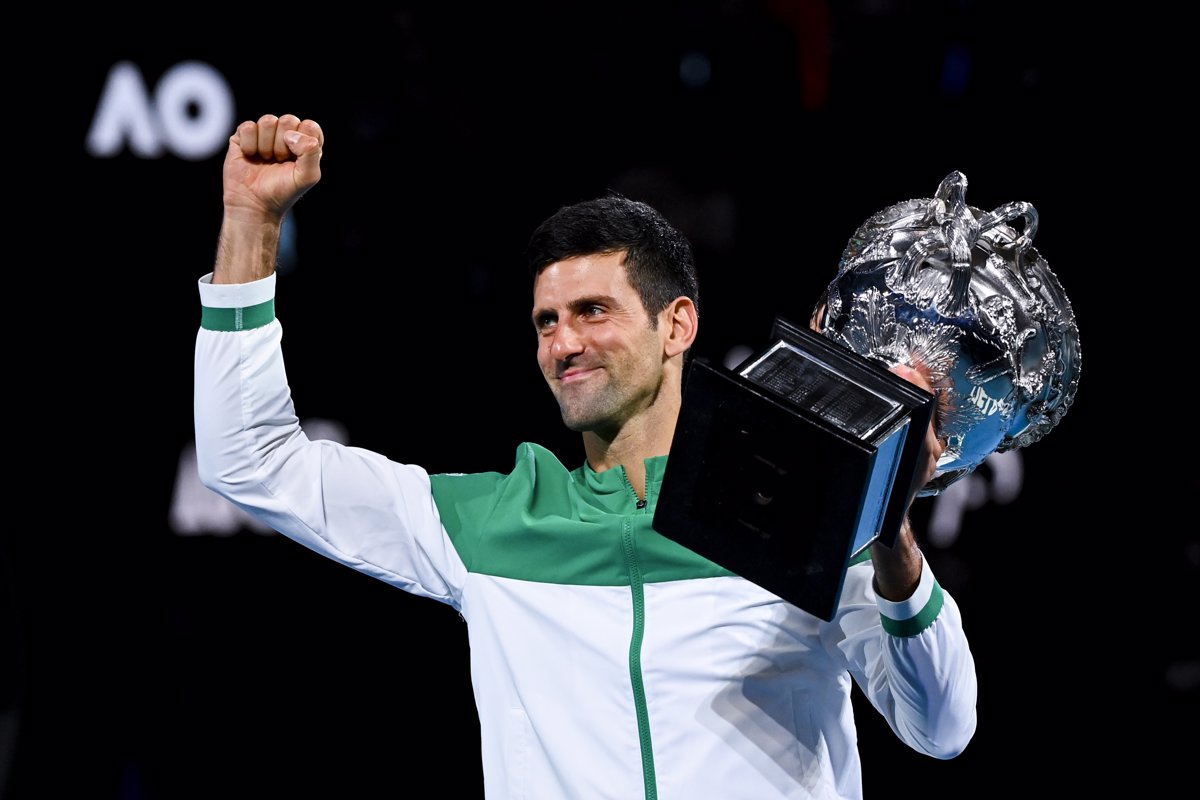 Djokovic se consagra como rey de Australia