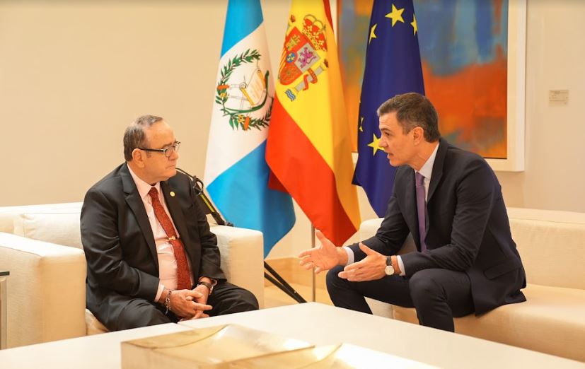 España y Guatemala reafirman lazos de cooperación. /Foto: Álvaro Dimayuga