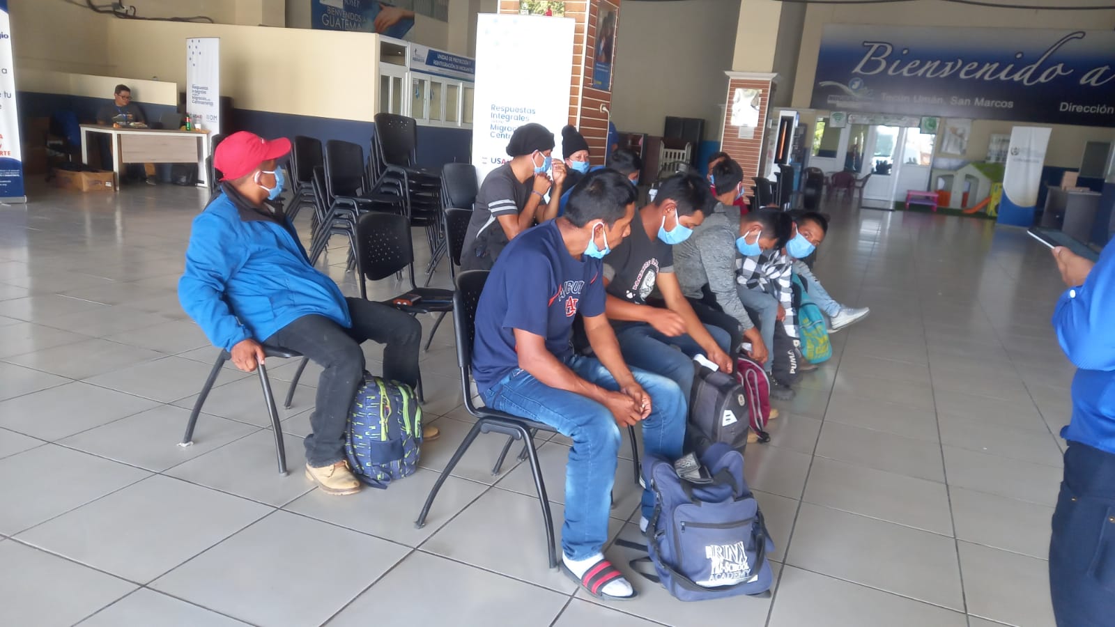 Grupo de 177 guatemaltecos retornados recibe asistencia humanitaria