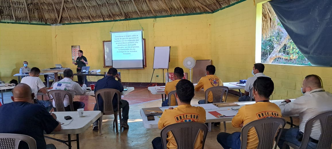 Brigadas de respuesta se capacitan sobre origen y causas de incendios forestales