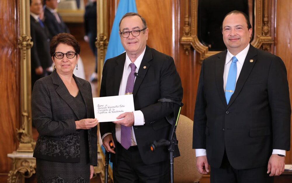 Embajadora de Colombia en Guatemala, Victoria González Ariza. /Foto: Gilber García