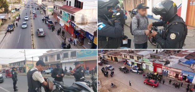 Unidades de la PNC mantienen operativos en carreteras