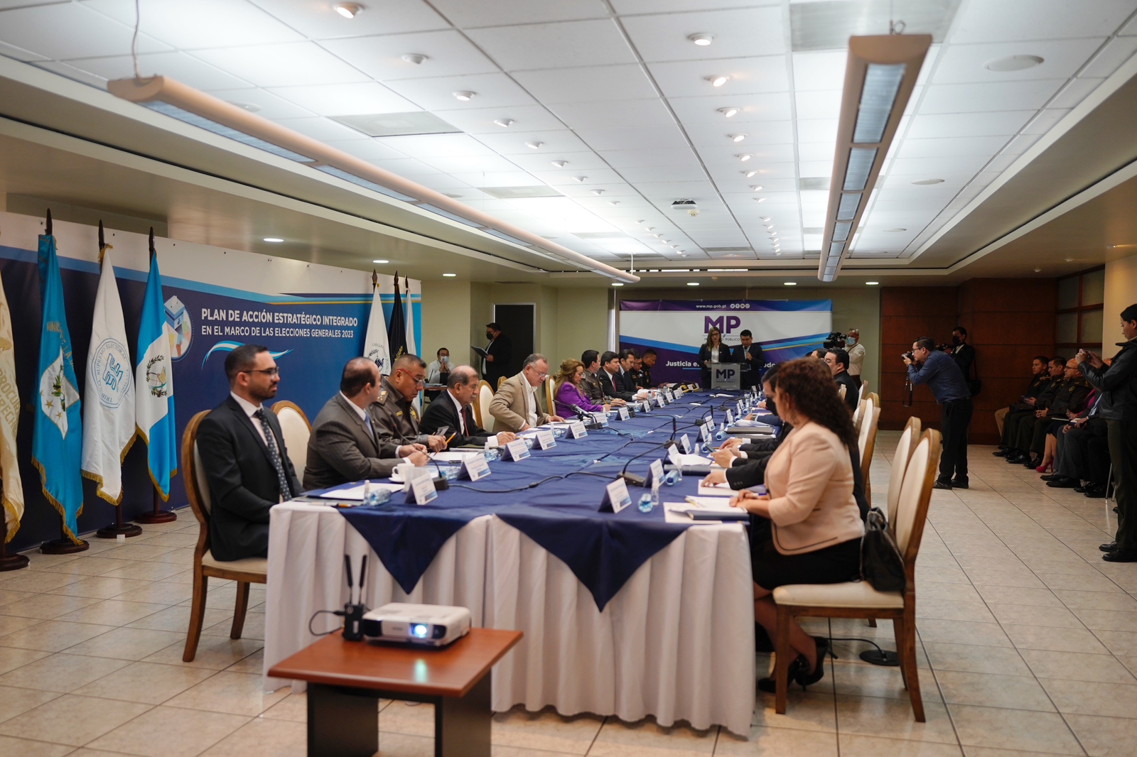 Firman plan estratégico para las elecciones generales 2023