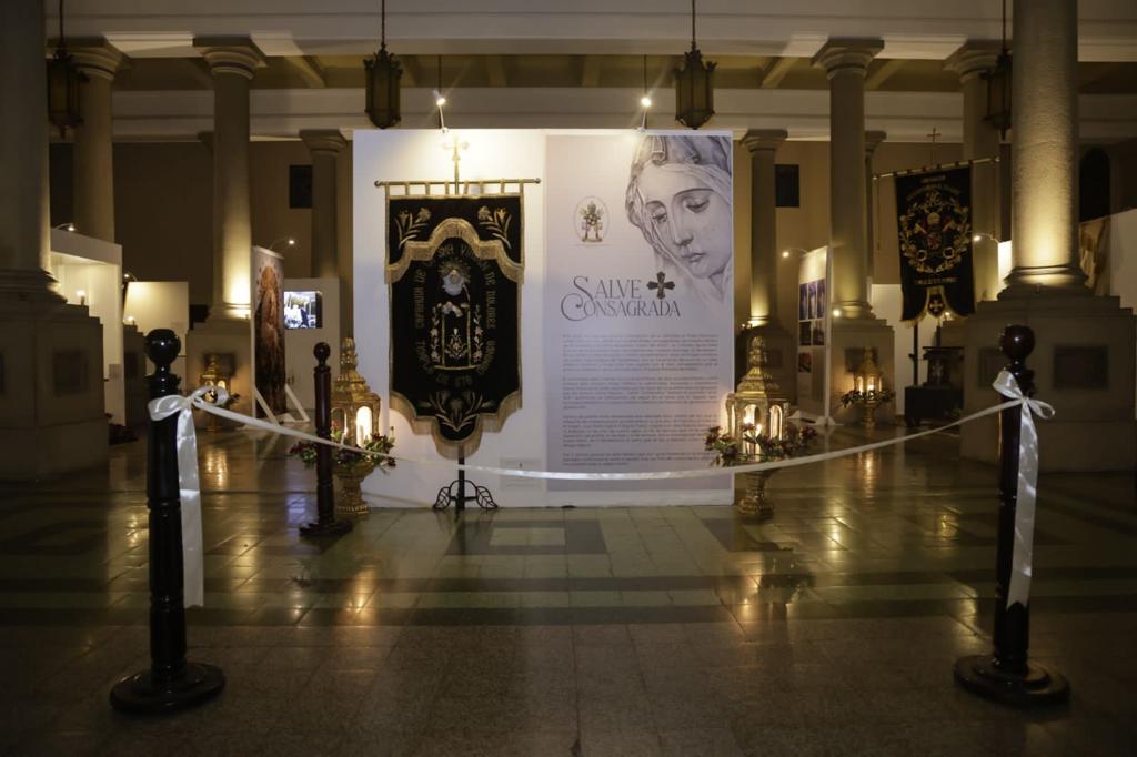 Exposición en honor a la Virgen de Soledad de Santo Domingo. /Foto: MCD