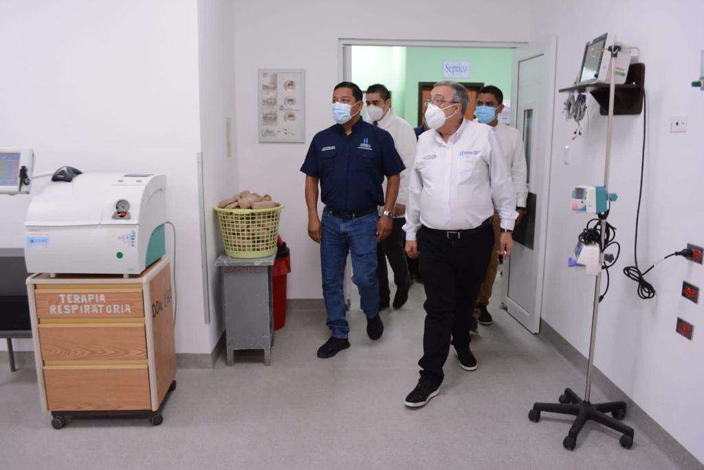 Espacio para la atención a neonatos en Petén. /Foto: MSPAS