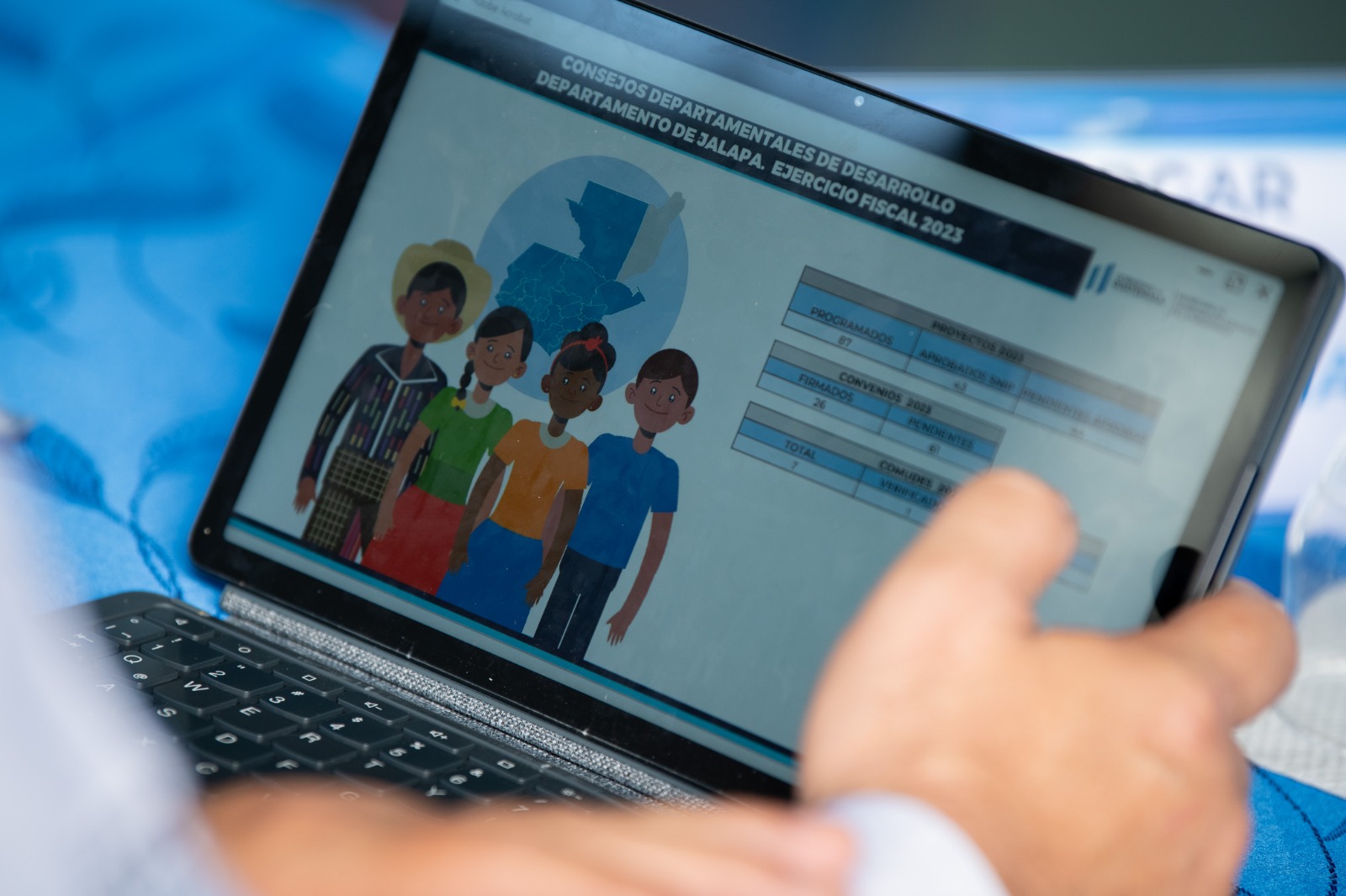 Consejos de desarrollo de Jalapa registran 314 proyectos durante 2020-2023