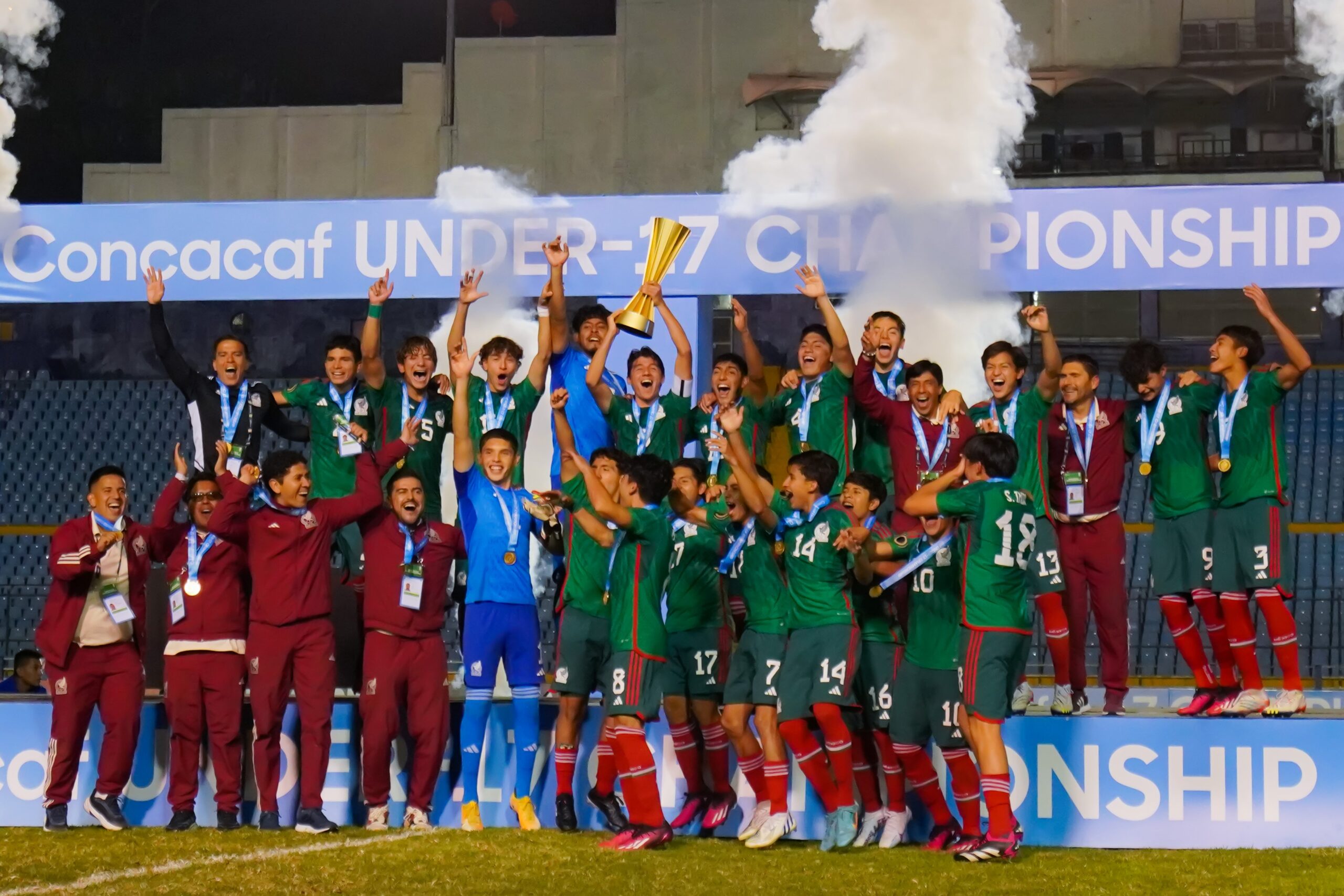 México se consagra campeón del Premundial Sub-17