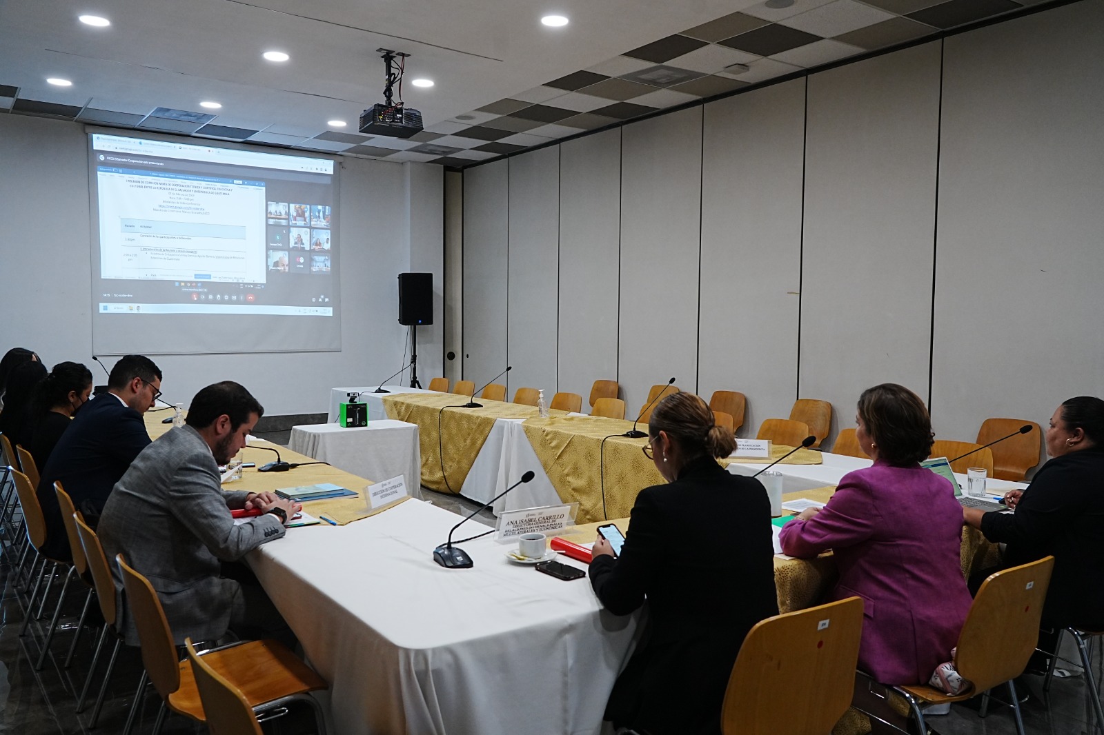 I Reunión de Comisión Mixta de Cooperación Técnica y Científica, Educativa y Cultural