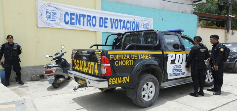 Zacapa afina plan de seguridad para elecciones generales
