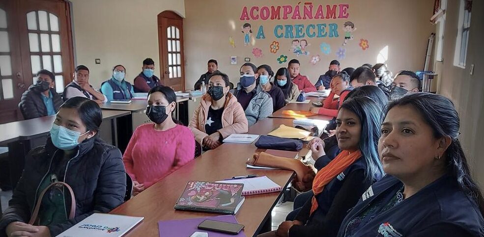 Mineduc capacita a gestores comunitarios de educación inicial