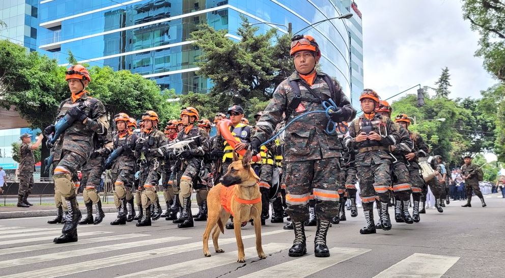 Batallón humanitario se mantiene en apresto ante emergencias