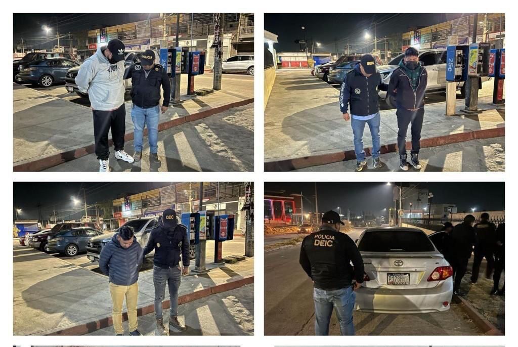 Capturan a presuntos extorsionistas que operan en Quetzaltenango