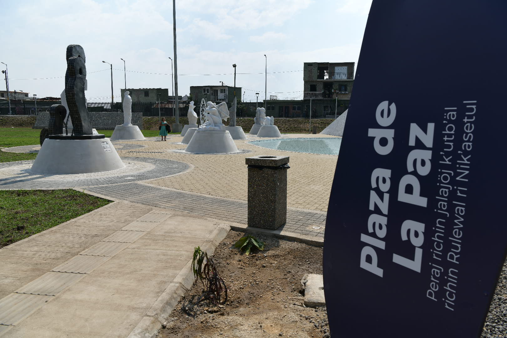 Parque de la Paz fomenta la sana recreación en zona 21