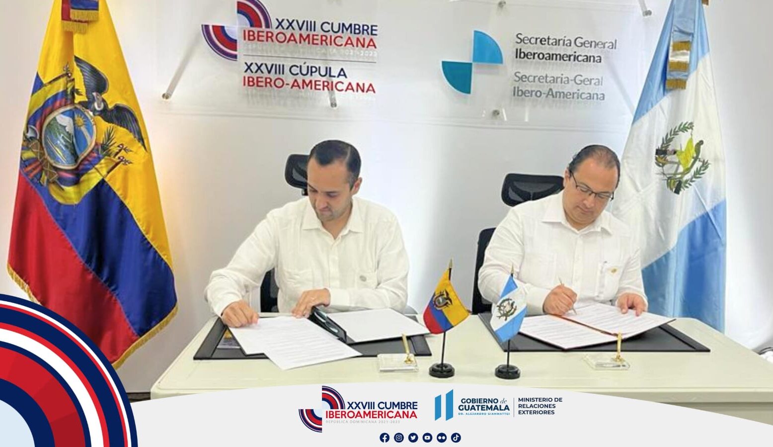Guatemala robustece relaciones diplomáticas en República Dominicana