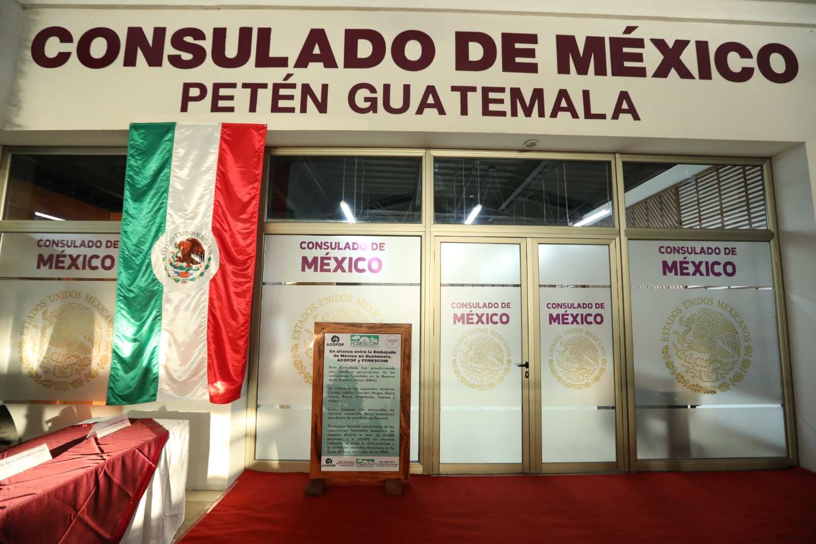 Nuevo consulado de México en Petén inicia labores