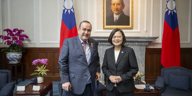Guatemala y República de China (Taiwán) mantienen relaciones de cooperación y amistad