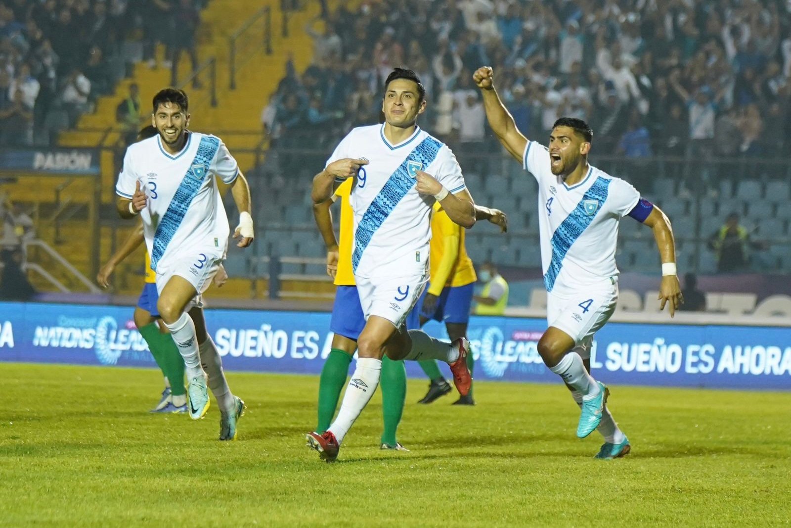 Guatemala consigue su boleto a la Copa Oro y la Liga A de la Concacaf Nations League