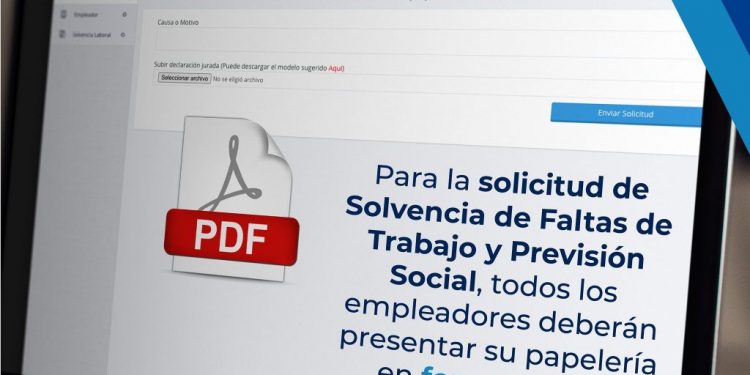 Se reportan 25 mil informes del empleador presentados