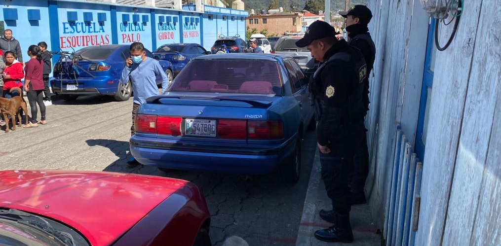 PNC brinda seguridad en centros educativos de San Marcos