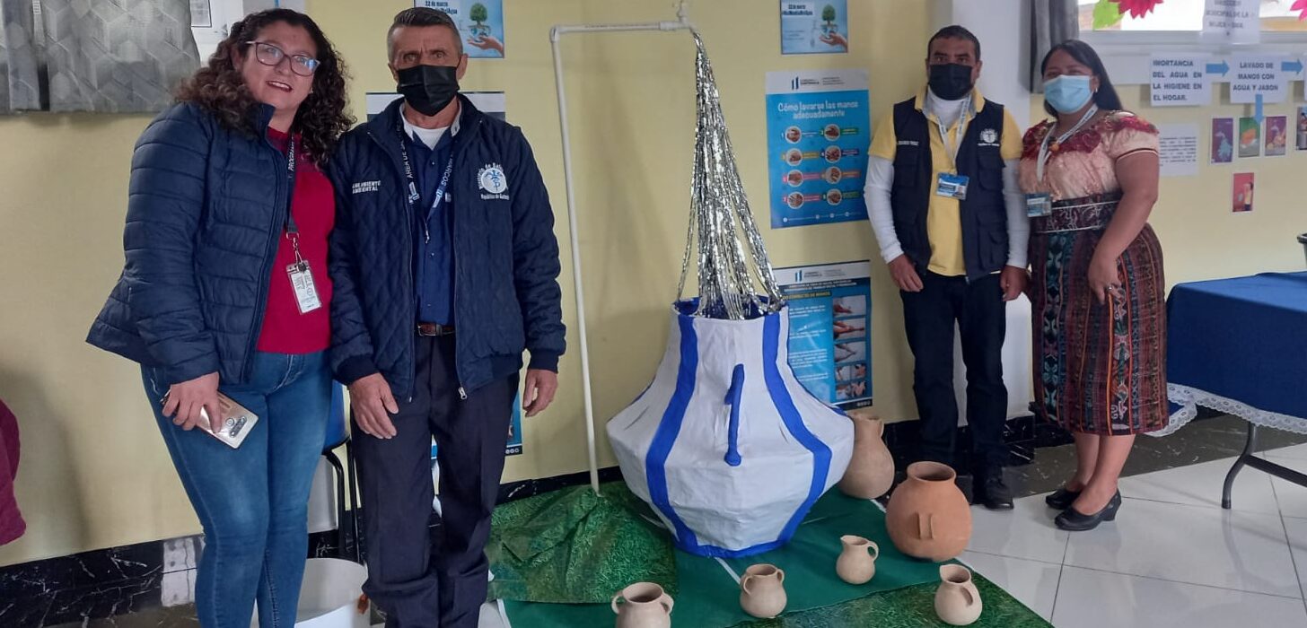 Salubristas de San Marcos celebran Día Mundial del Agua