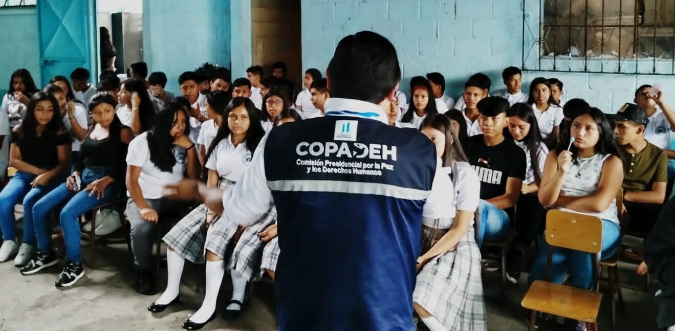 Copadeh fomenta cultura de paz y diálogo en San Rafael Pie de La Cuesta