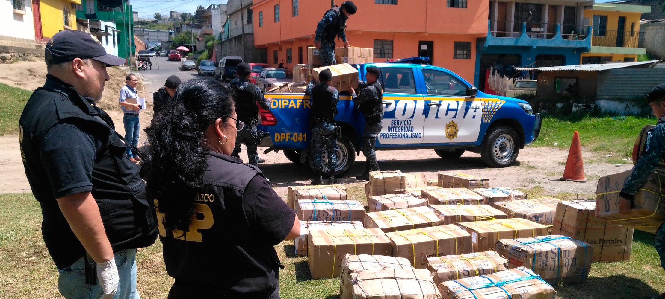 Se decomisa mercadería de contrabando valorada en 2.6 millones de quetzales