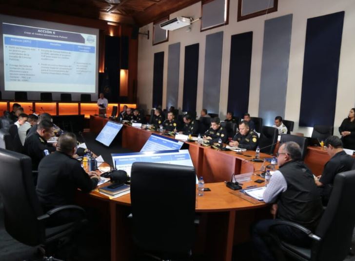 Conocen los avances de la Estrategia de Transformación Policial