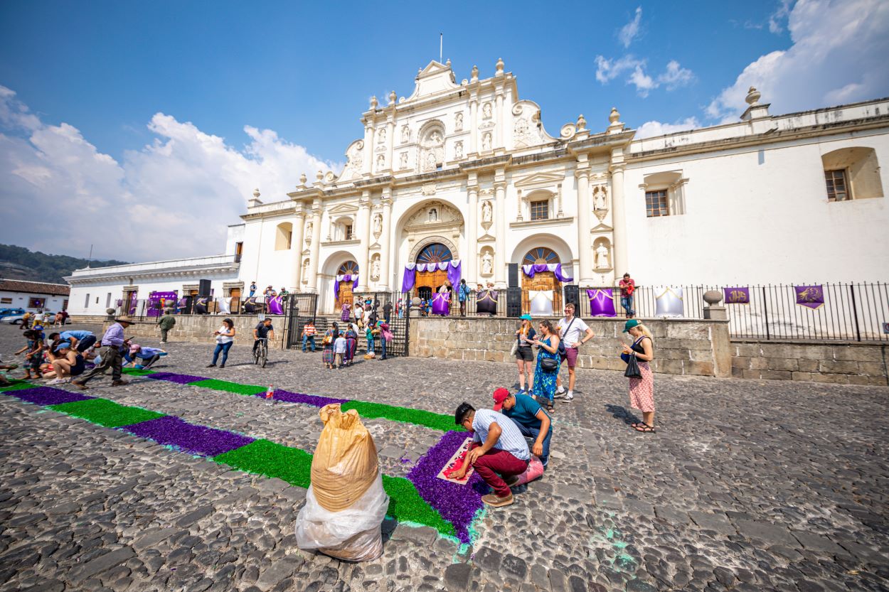 Antigua Guatemala fue el sitio más visitado del país en Semana Santa