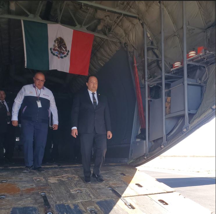 Canciller encabeza traslado de restos mortales de connacionales fallecidos en Ciudad Juárez