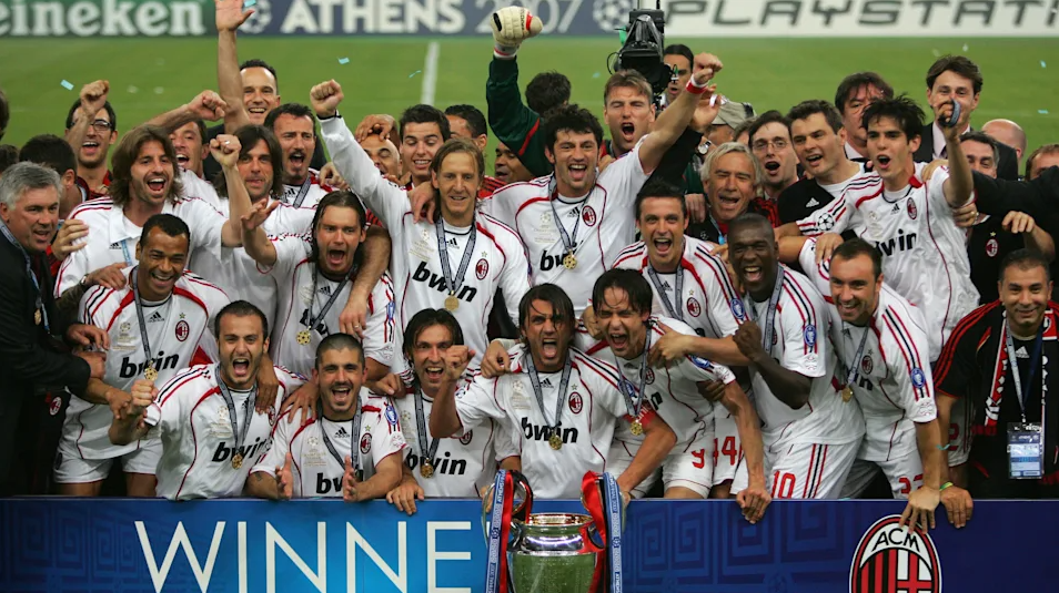La última vez que el Milan estuvo en unas semis de Champions