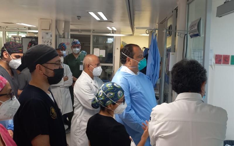 Canciller visita a connacionales heridos en Ciudad Juárez, México