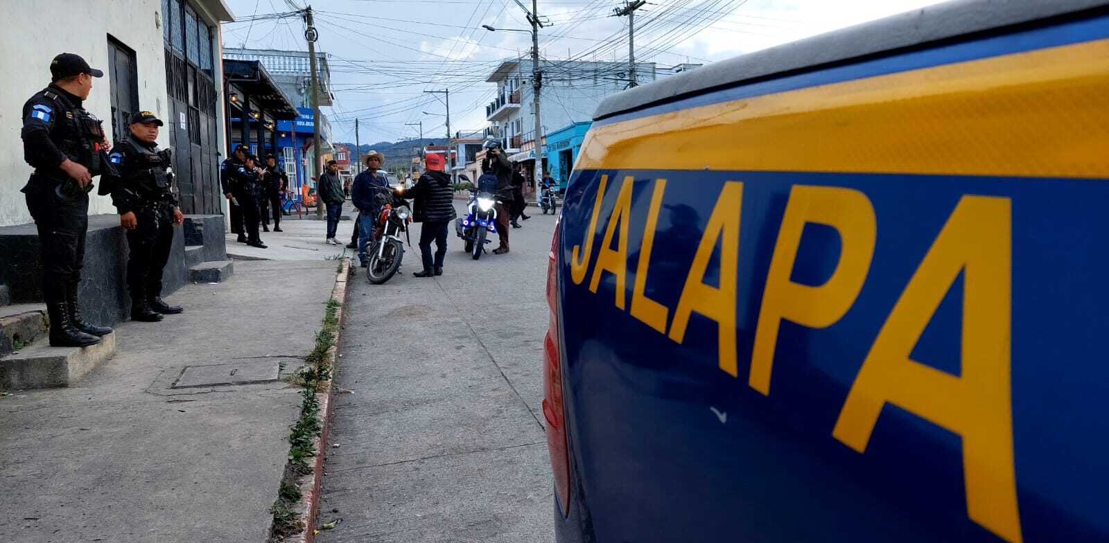 PNC presenta resultados de acciones contra la delincuencia en Jalapa