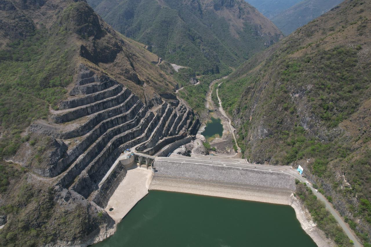 La Hidroeléctrica Chixoy, ubicada en San Cristóbal Verapaz, Alta Verapaz,