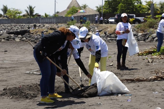 Recolectan 48.87 toneladas de desechos sólidos en playas nacionales