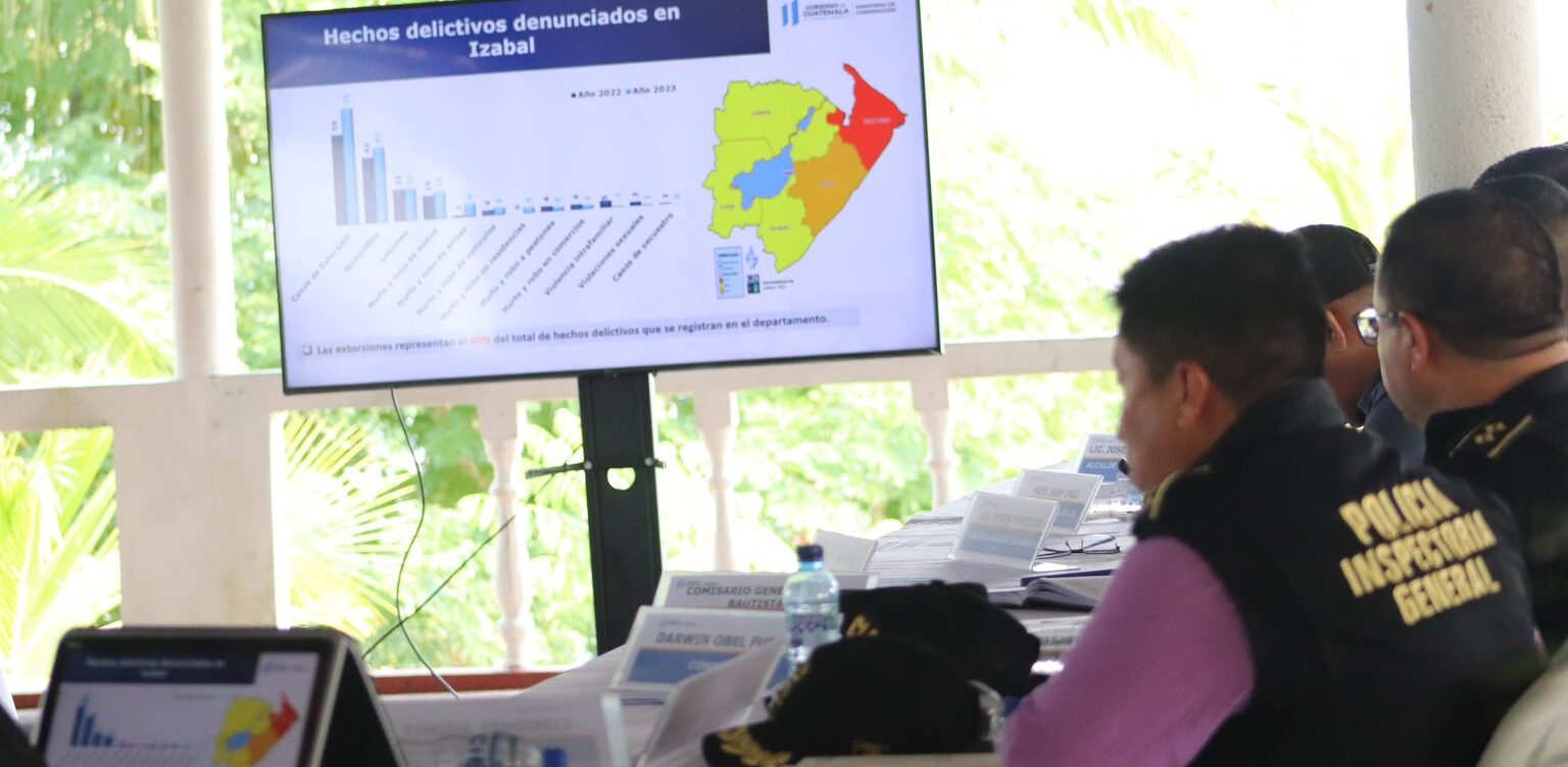 Izabal establece plan de seguridad para el proceso electoral