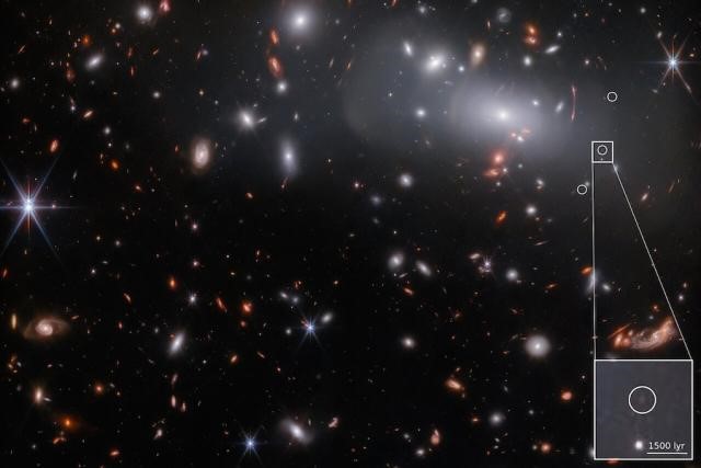 Encuentran galaxia diminuta nacida a los 500 millones de años del Big Bang