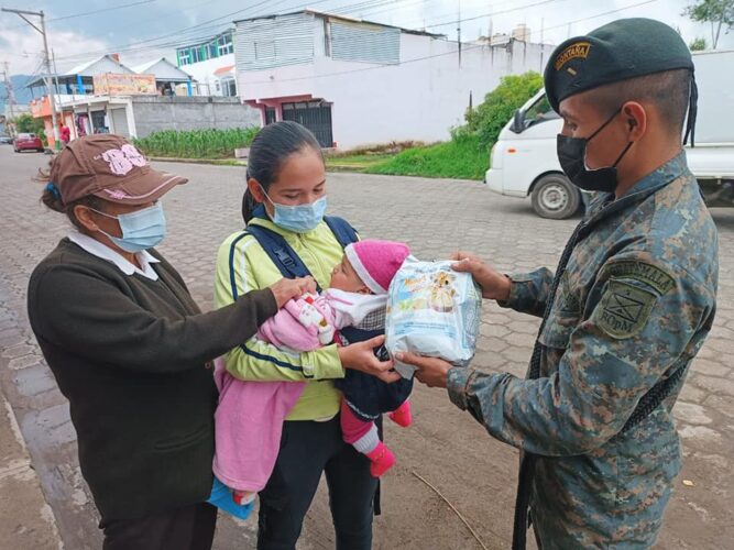 Ejército apoya estrategias de seguridad alimentaria