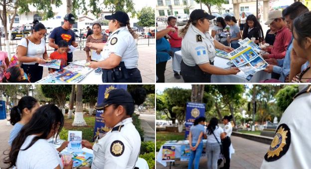 Ejecutan acciones encaminadas en la prevención de delitos