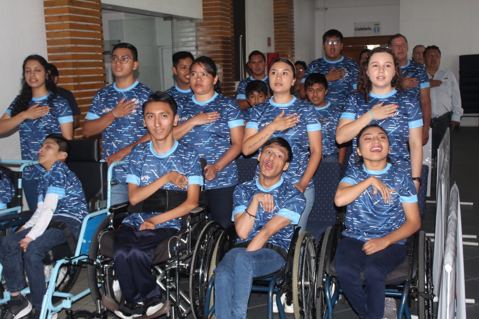 Guatemala juramenta a delegación para los Juegos Parapanamericanos Juveniles Bogotá 2023