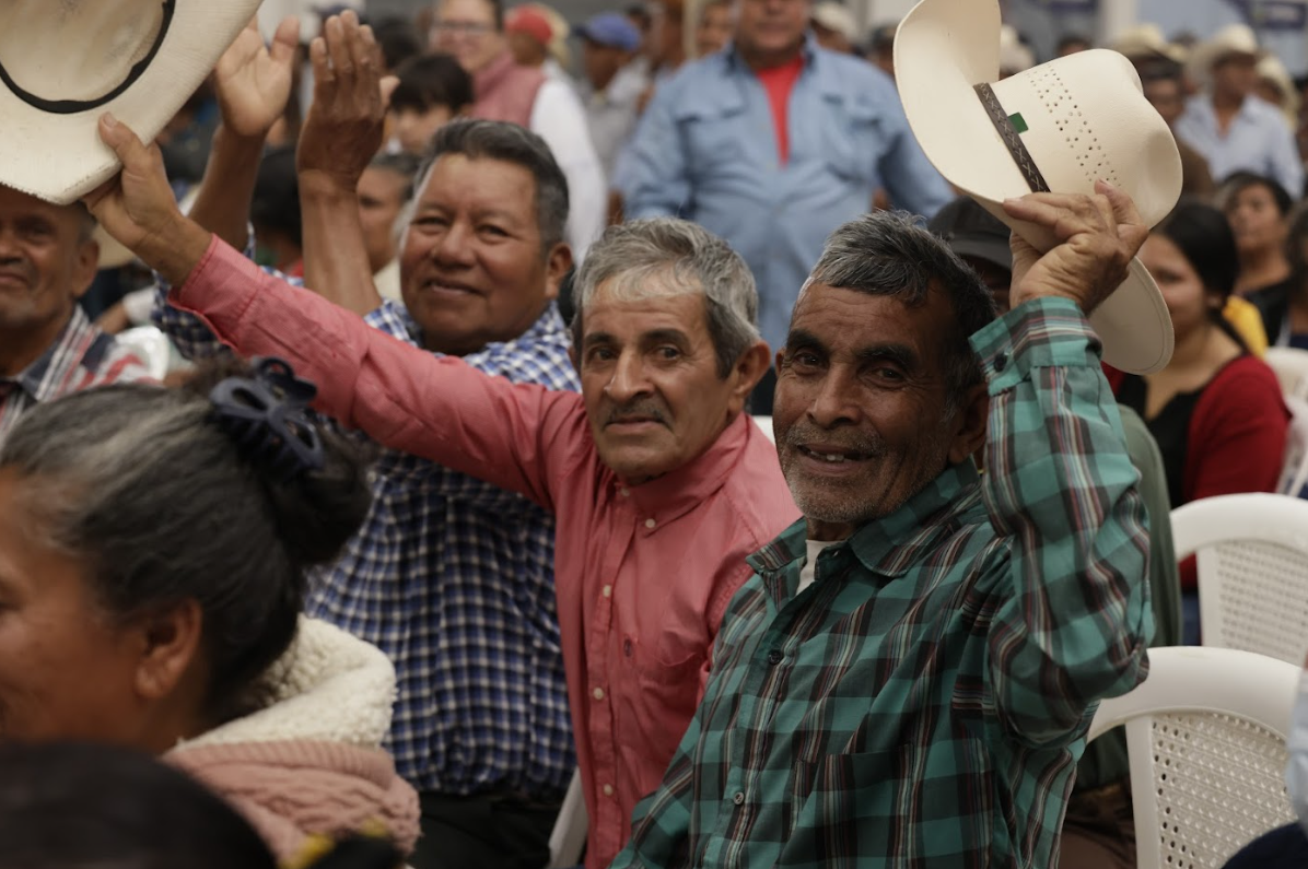 Más de 2 mil adultos mayores de Jutiapa se integran al PAM
