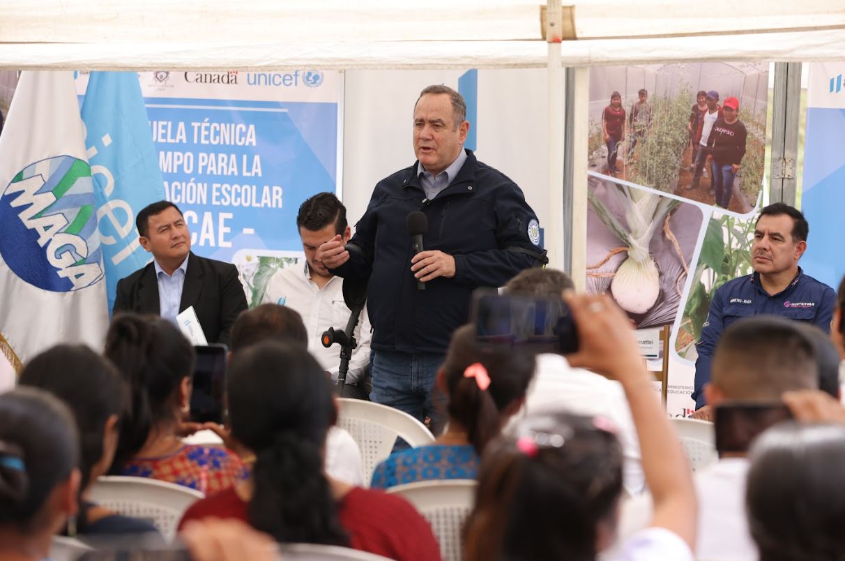 Alta Verapaz cuenta con Escuela Técnica de Campo para la Alimentación Escolar