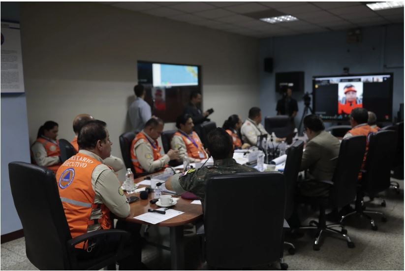 Conred establece protocolo por lluvias 2023