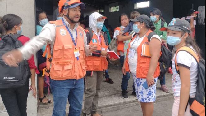 Conred declarará alerta anaranjada institucional por actividad del volcán de Fuego