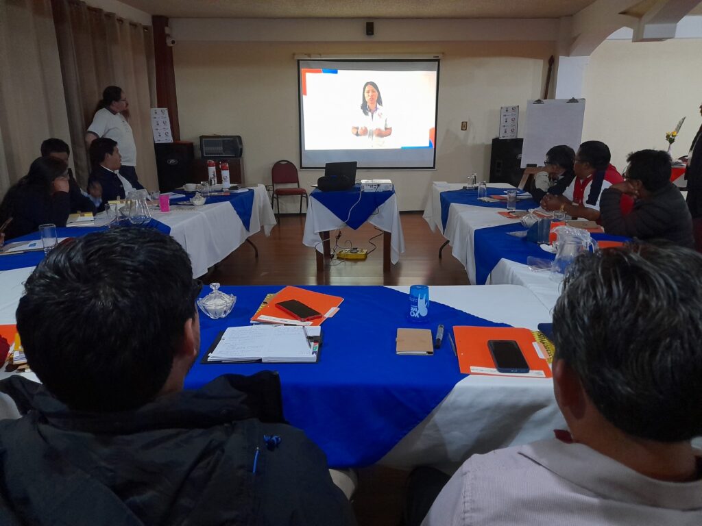 Dirección Departamental de Educación de San Marcos, brinda taller que buscan innovar procesos educativos a través de herramienta digital 