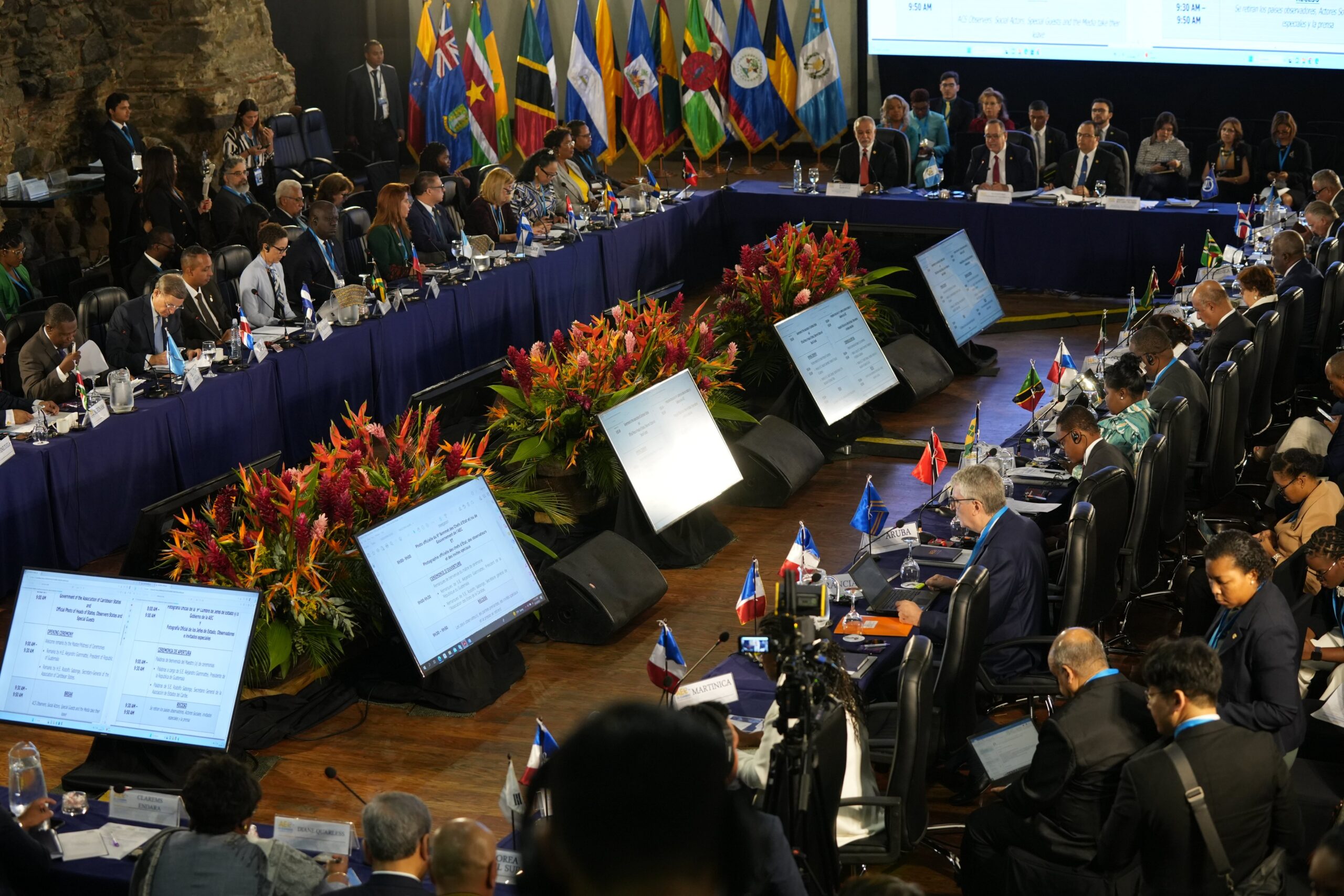 La IX Cumbre de Jefes de Estado y de Gobierno de la AEC abre con llamado a la unidad