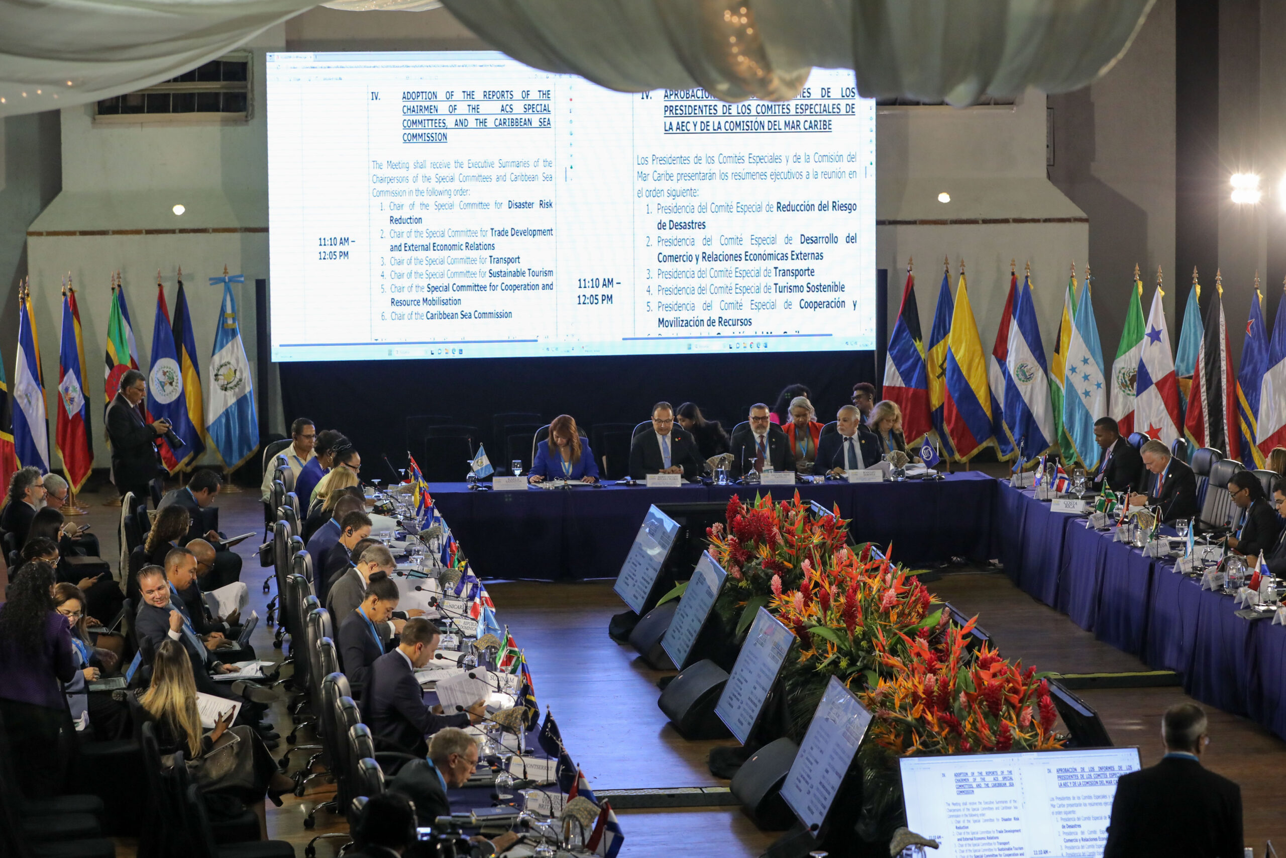 El país preside la XXVIII Reunión Ordinaria del Consejo de Ministros de la AEC