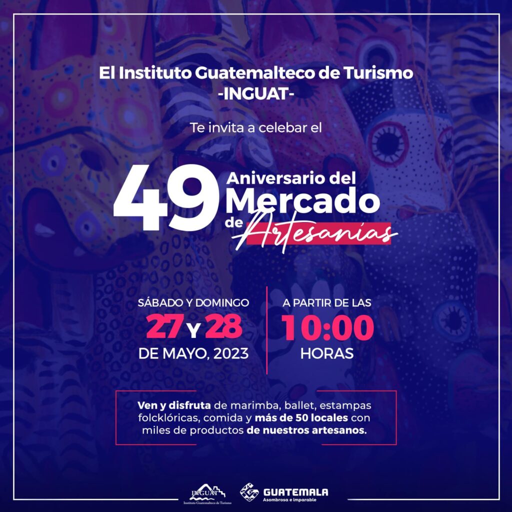 Mercado de artesanías 49 aniversario.