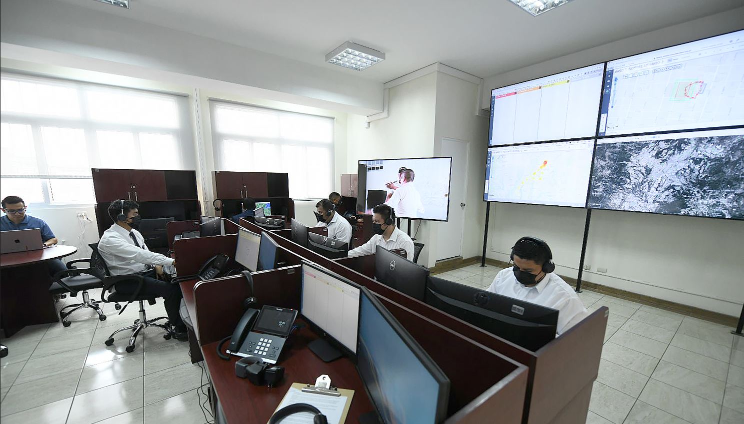 Muestran sede de la Unidad del Control Telemático