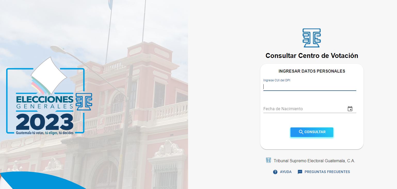 portal “donde votas 2023” para conocer tu centro de votación