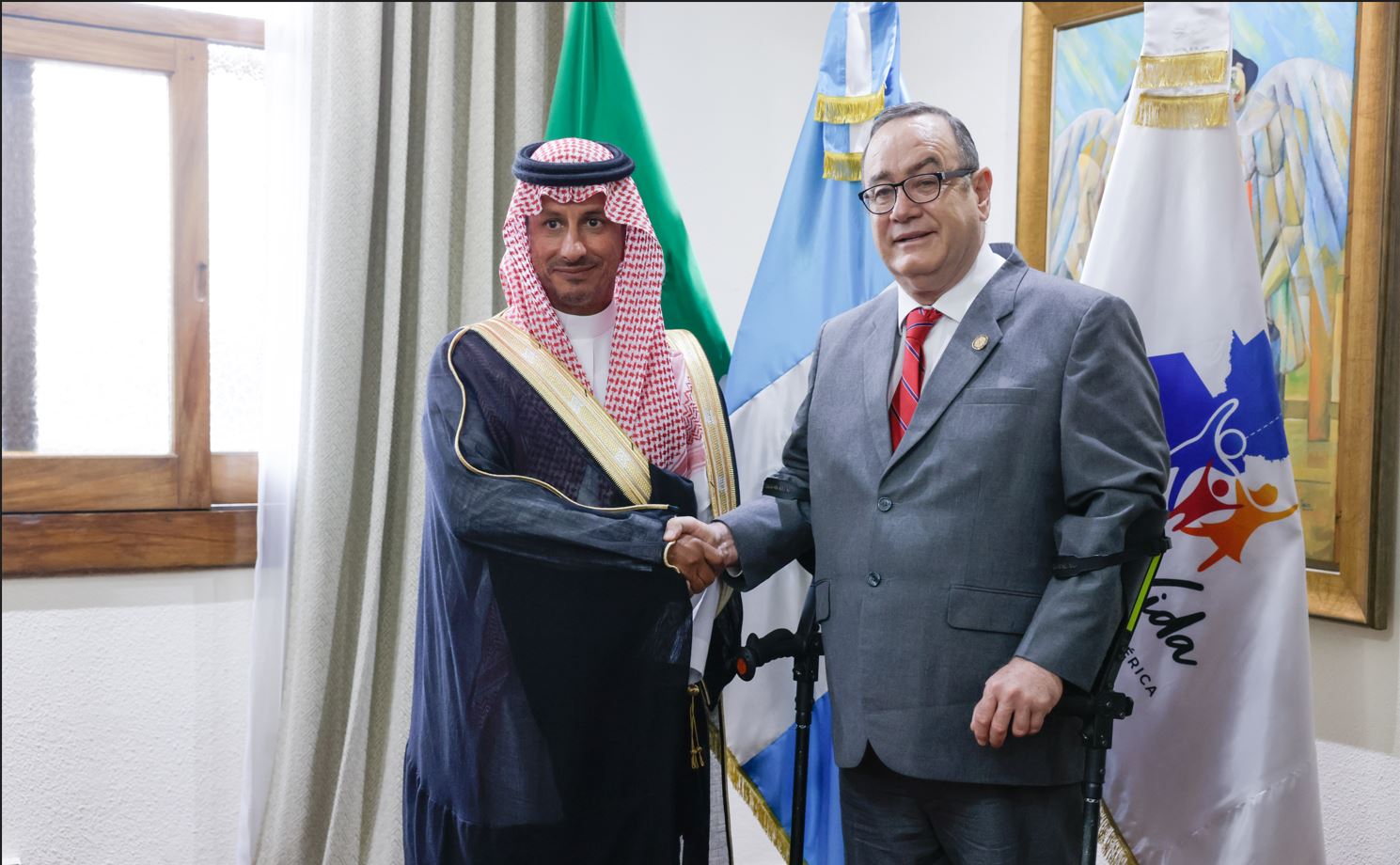 Visita del Ministro de Turismo del fondo de desarrollo de Arabia Saudita en Guatemala.